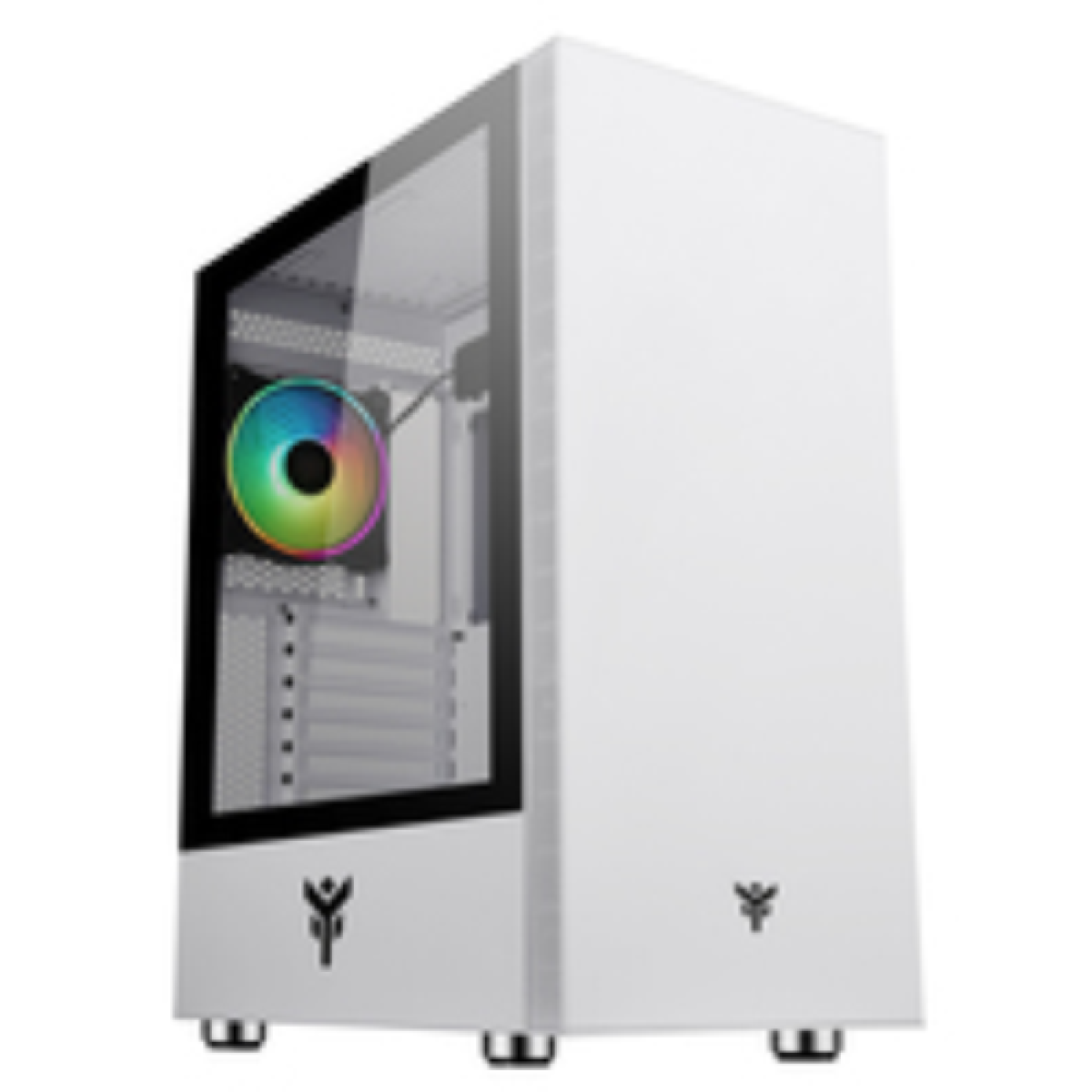 itek-case-vertibra-s210w---gaming-middle-tower-12cm-argb-fan-2xusb3-side-panel-temp-glass-white