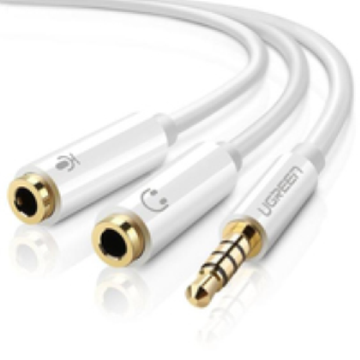 ugreen-cavo-audio-35mm-maschio-a-2-femmina--case-abs-white