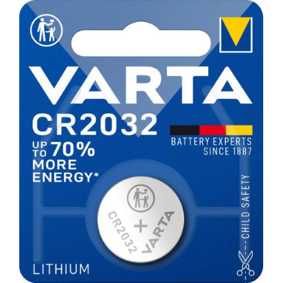 batteria-cr2032-litio-3v-confblister-1pz