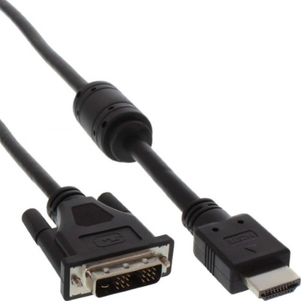 inline-cavo-hdmi-maschio-a-dvi-18-maschio-18m-ferrite-nero