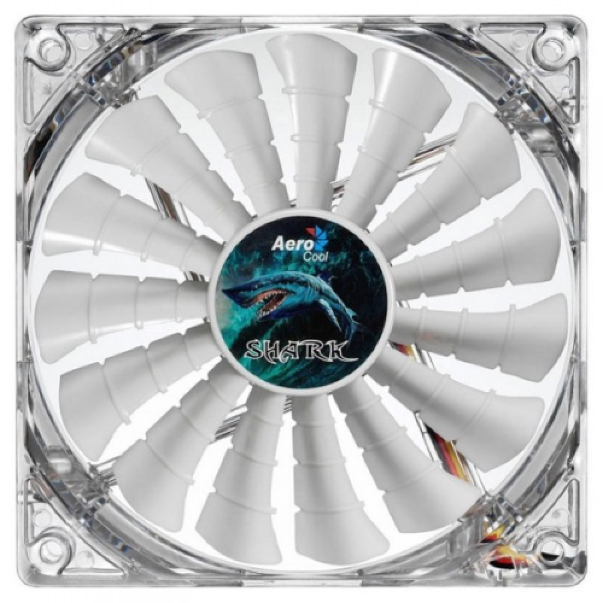 aerocool-shark-ventola-da-120mm-a-1500giri-great-white-edition