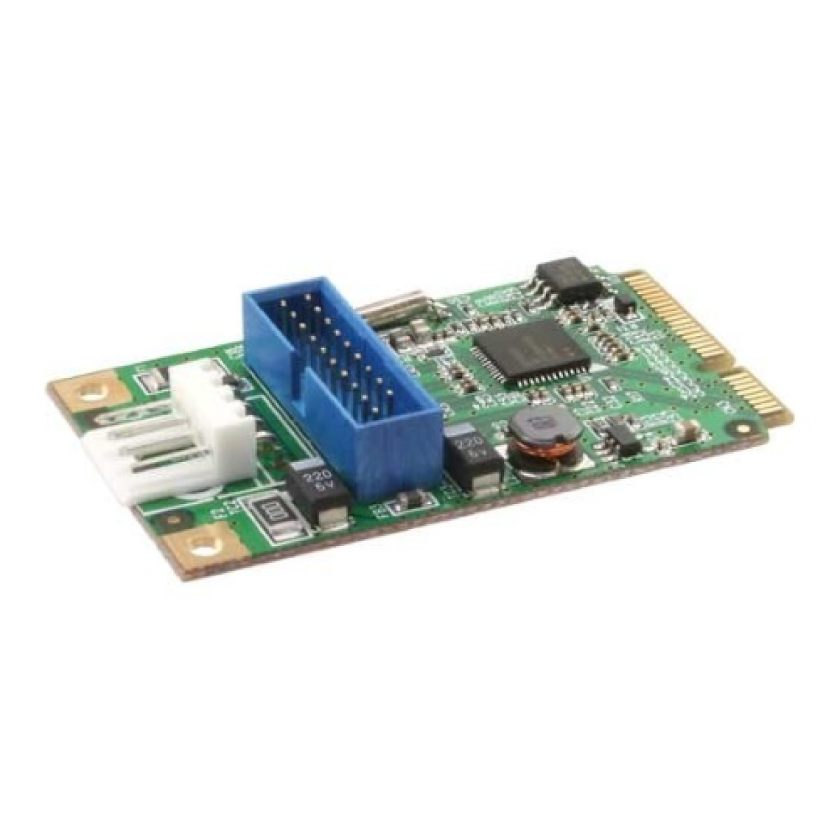 inline-schede-pci-express-mini-20-con-2-porte-usb-30-host-controller-super-speed-5-gbits-per-embedded-pc-e-micro-pc-renesas-c