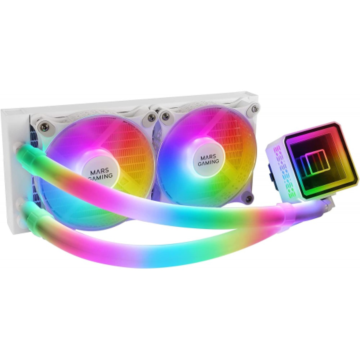 mars-gaming-ml-ultra240-argb-liquid-cooler-con-2-ventole-pwm-dual-ring-da-120mm---white