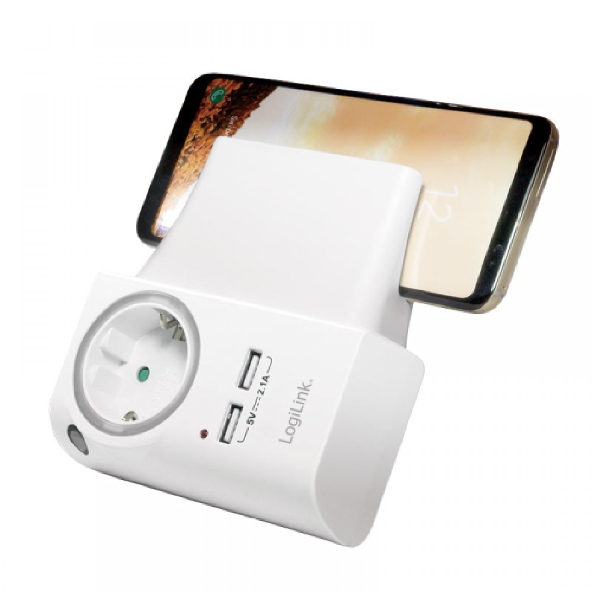 alimentatore-per-smartphone-con-2-porte-usb-presa-shuko-passante-e-porta-telefono