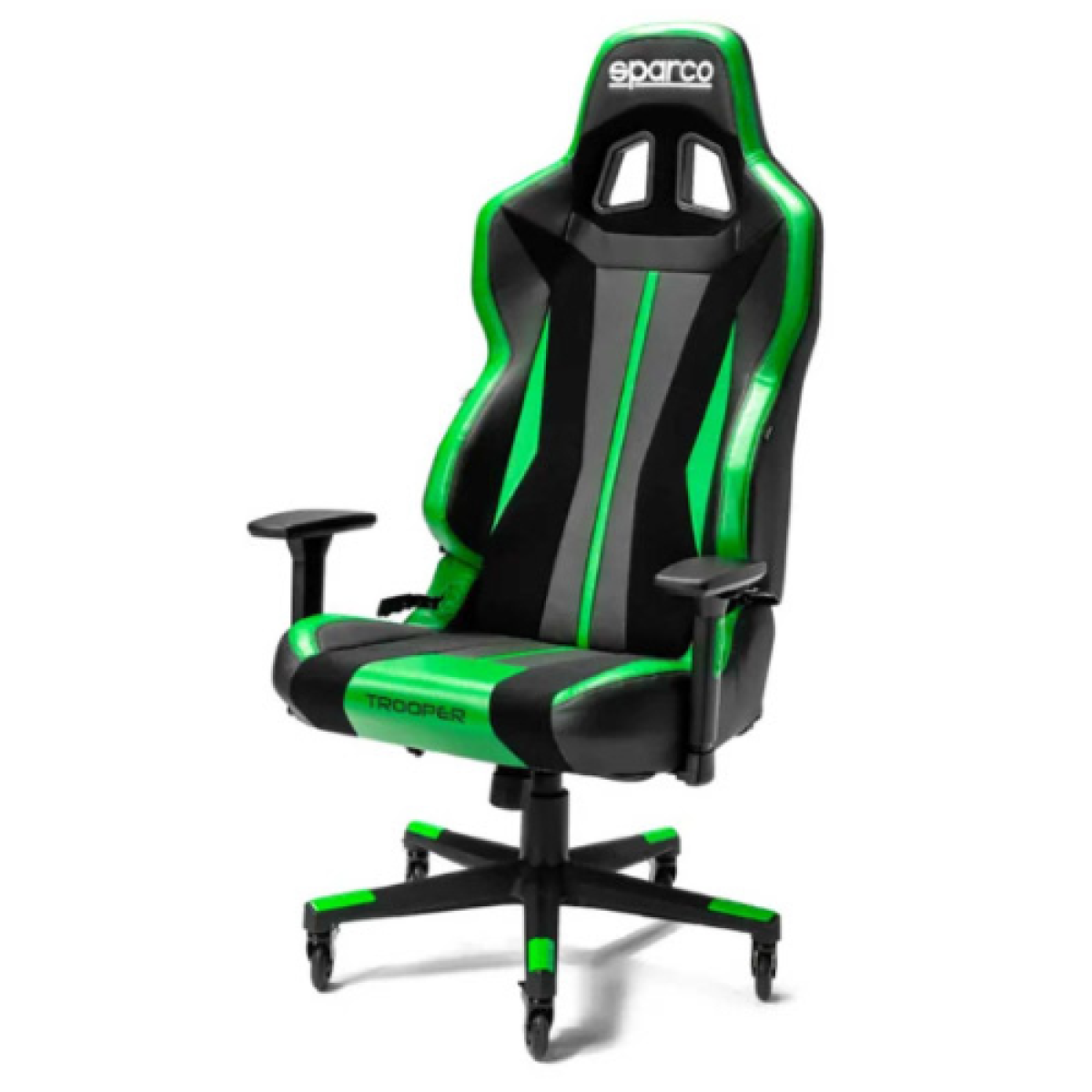 sparco-sedia-gaming-trooper-nera-e-verde