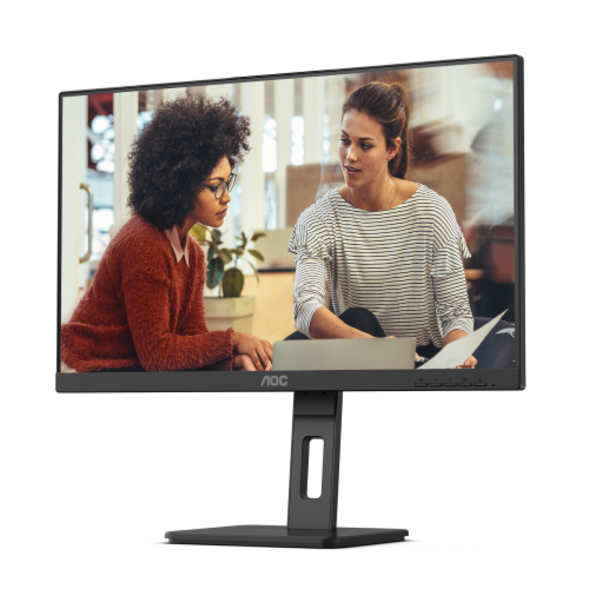aoc-monitor-27-led-va-qhd-169-4ms-300-cdm-pivot-usb-c-hub-dphdmi-multimediale