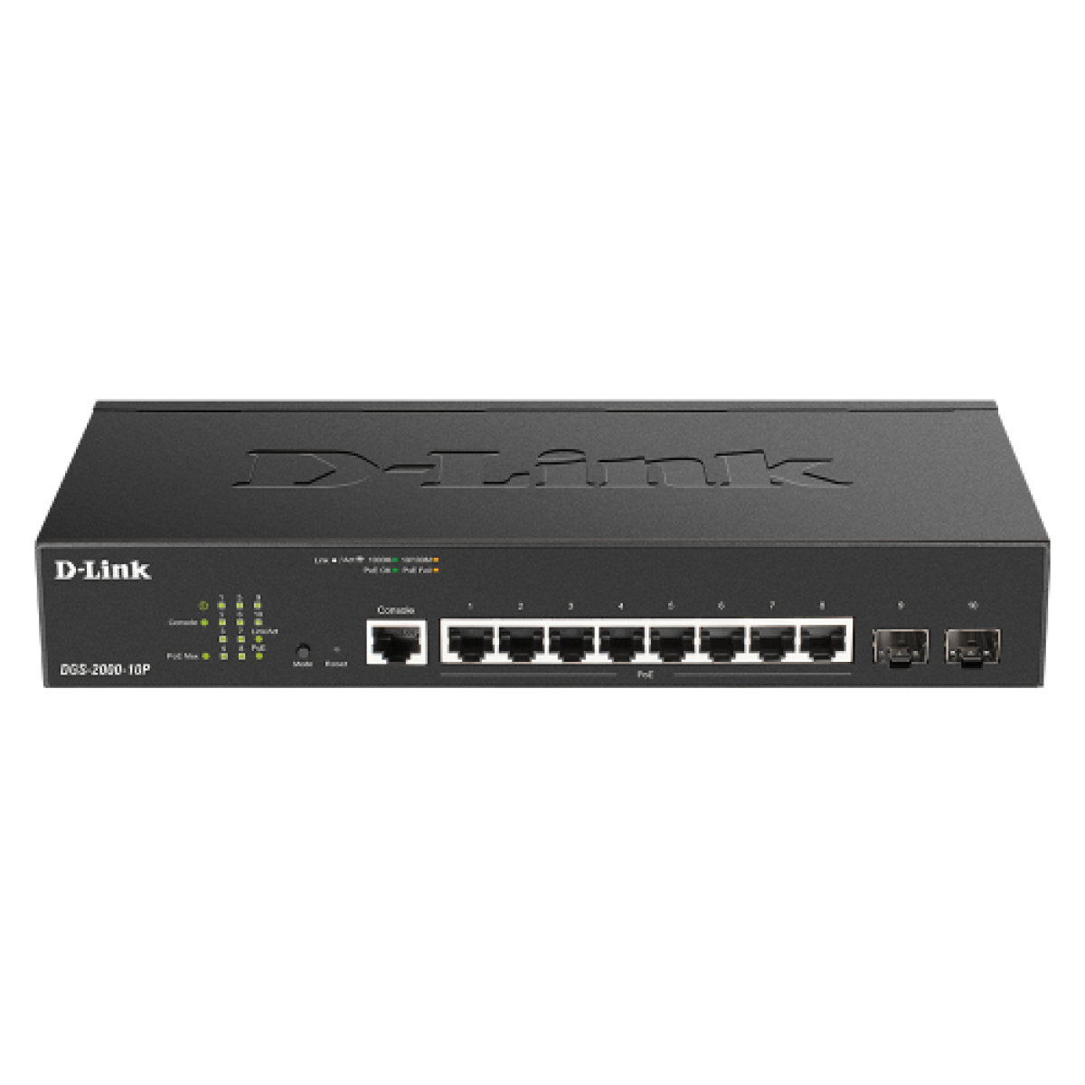 d-link-switch-8-porte-gbit-poe-managed-incl-2-x-sfp