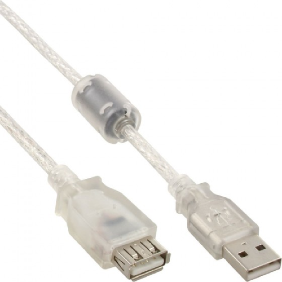 inline-cavo-usb-20-prolunga-type-a-maschio-femmina-trasparente-con-ferrite-2m