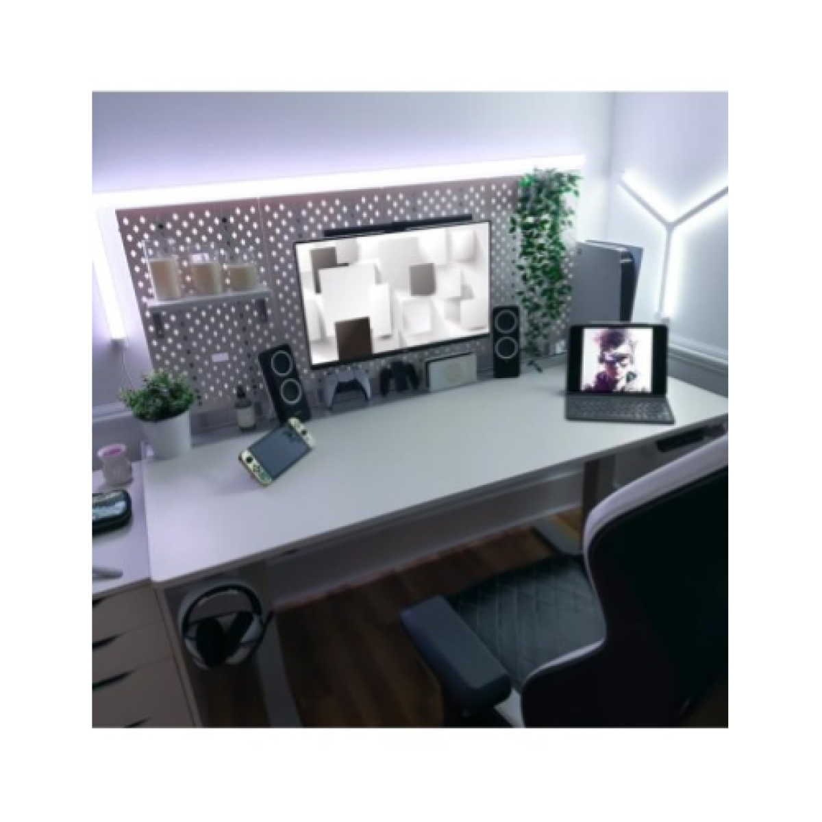 dezctop-desk-pannelli-kit-4-pezzi-per-scrivania-160-oak-ac-bftdb4x-sw1-snow