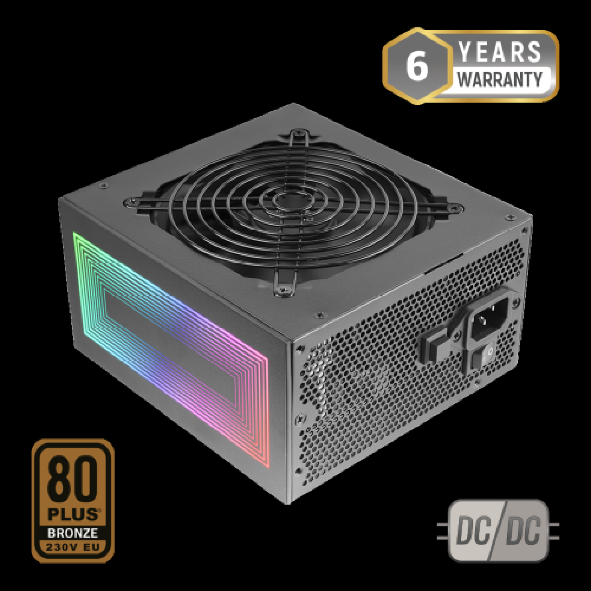 marsgaming-mpb750s-alimentatore-atx-argb-da-750w-80plus-bronze-90-efficienza-ventola-120mm-ai-rpm-illuminazione-argb-mb-control-tecnologie-dc-dc-e-smd-nero