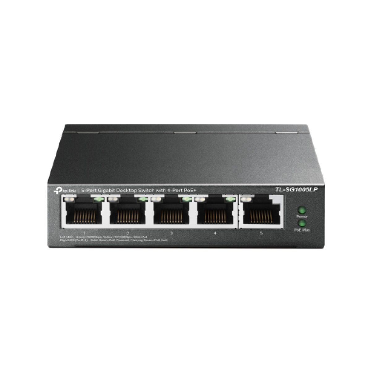 switch-5p-10100mbps-di-cui-4p-poe-40w-poe-power-plug-and-play