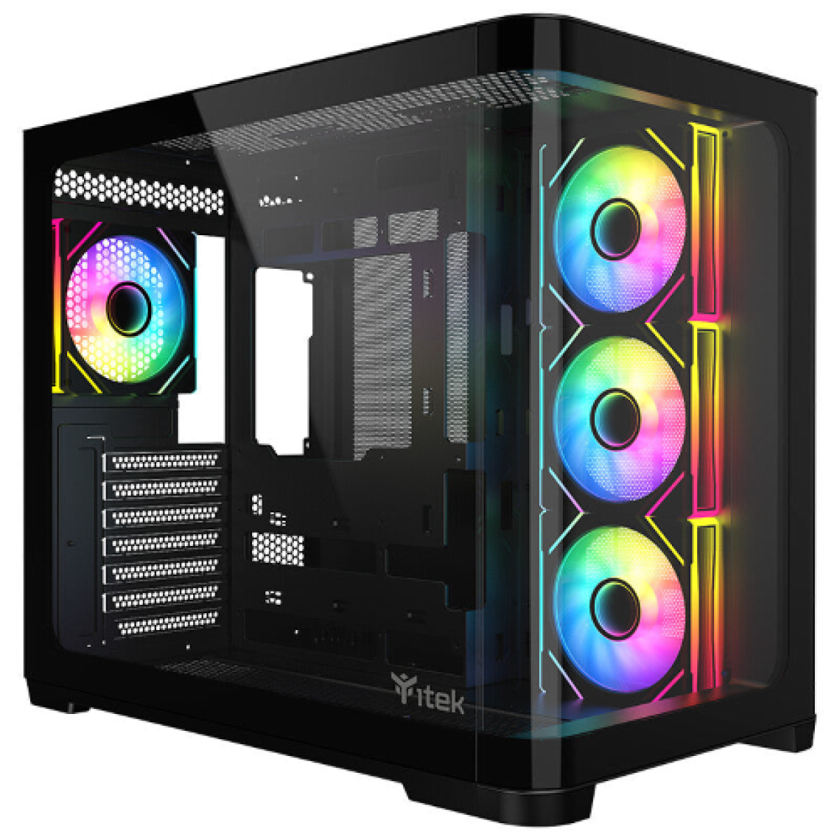 case-dark-cave-curved---gaming-tower--atx--4x12cm-argb-fan--2xusb3--type-c--curved-temp-glass-side-front-panel