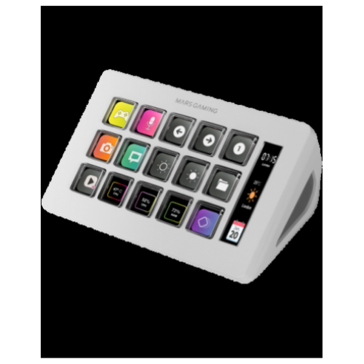 marsgaming-msd-one-control-deck-slim-15-tasti-lcd-personalizzabili-display-lcd-ampliato-software-di-controllo-e-plug-in-control-deck-compatto-con-design-ergonomico-slim-windows-e-macos-white