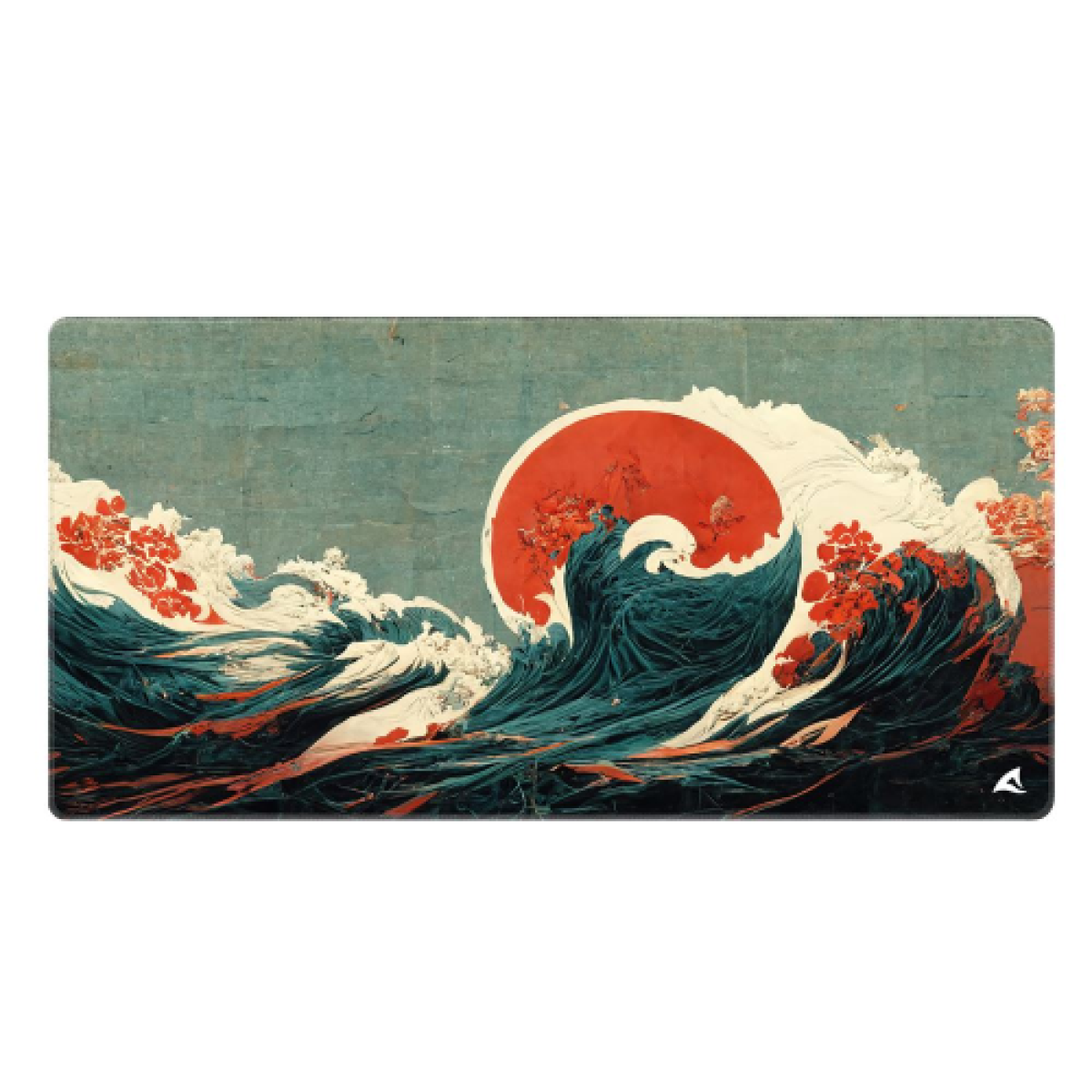 sharkoon-skiller-sgp40-d2-mousepad-tappetino-gaming-1000-x-500-x-3-mm-onda-bluverde