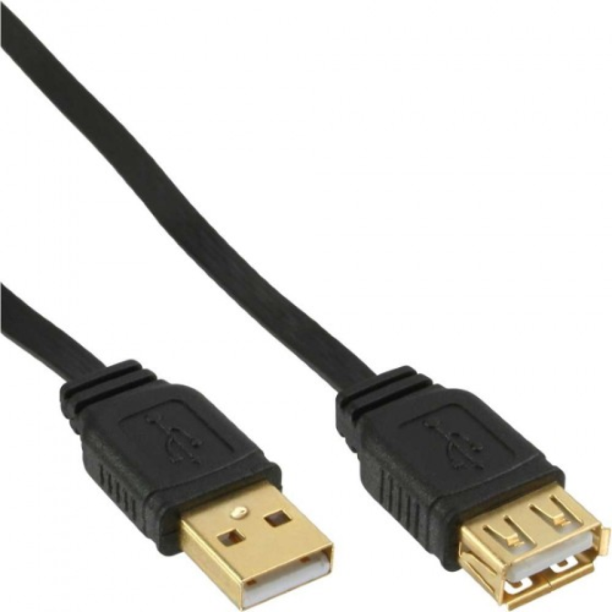 inline-cavo-usb-20-piatto-prolunga-type-a-maschio-femmina-nero-pin-dorati-2m