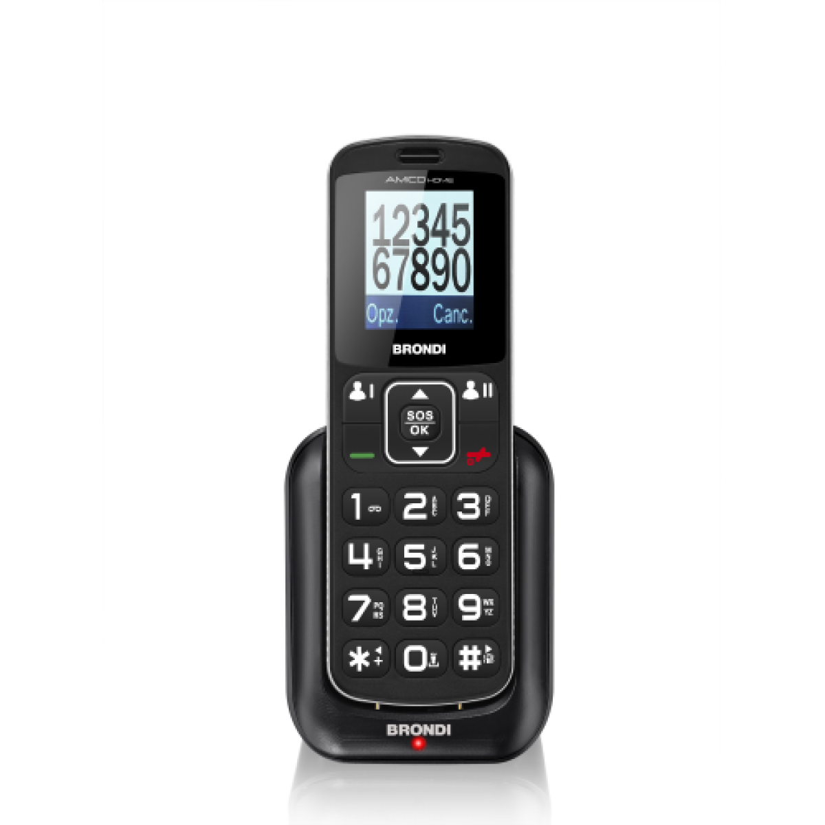 brondi-amico-home-45-cm-177quot-90-g-nero-telefono-di-livello-base