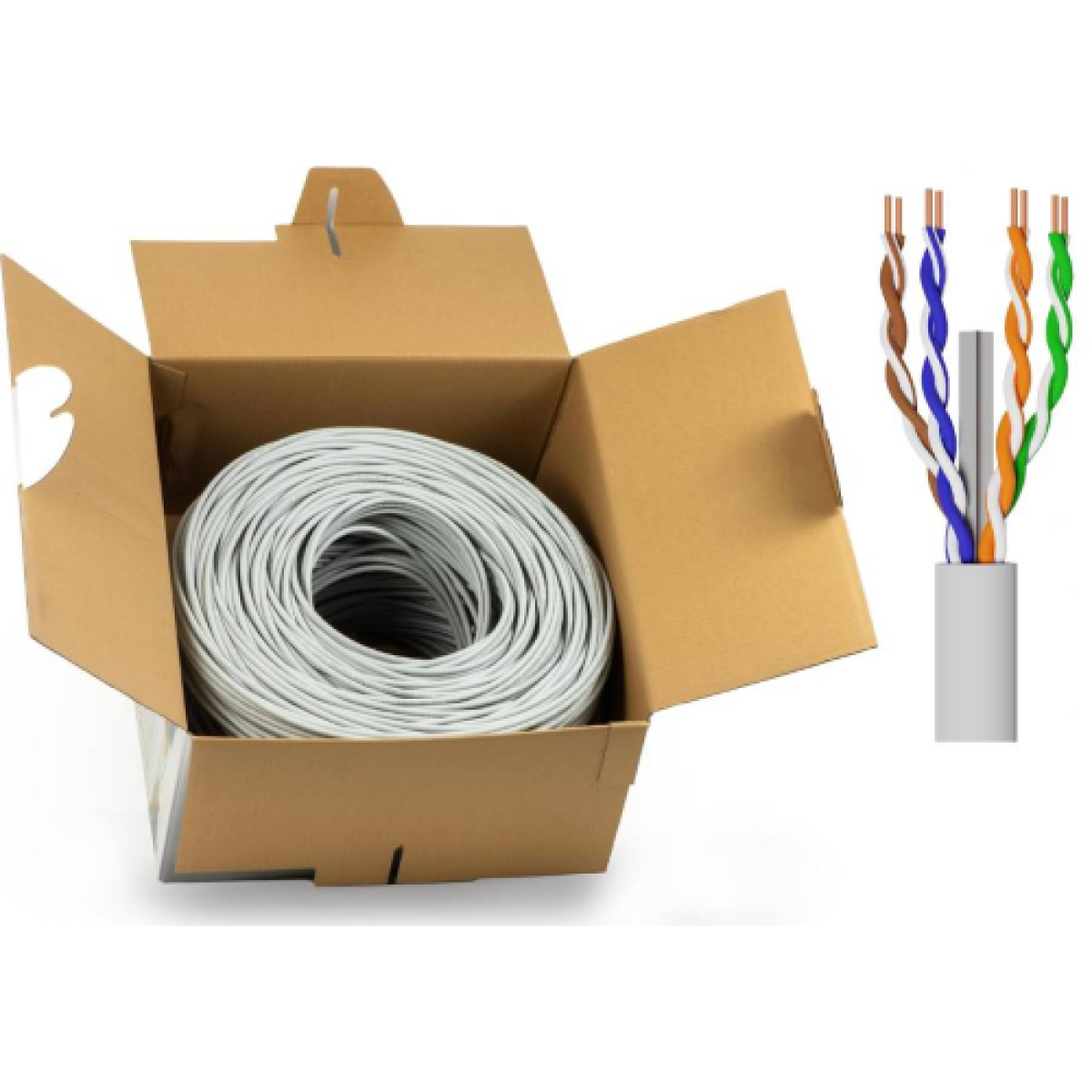 bobina-rete-utp-cat6-305mt-cca-awg23-lsoh-classe-cpr-eca