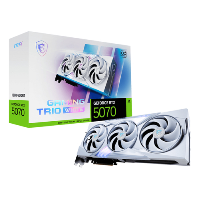 VGA MSI GEFORCE RTX 5070 12G GAMING TRIO OC WHITE