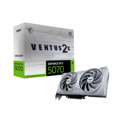 VGA MSI GEFORCE RTX 5070 12G VENTUS 2X OC WHITE