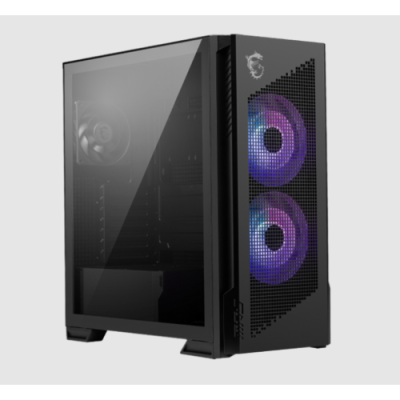 MSI CASE MID TOWER. 2 USB. 1 TYPE-C. 2X160MM ARGB FAN. 1X120MM NO-ARGB FAN. ARGB+PWM CONTROL BOARD.