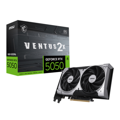 VGA MSI GEFORCE RTX 5050 8G VENTUS 2X OC