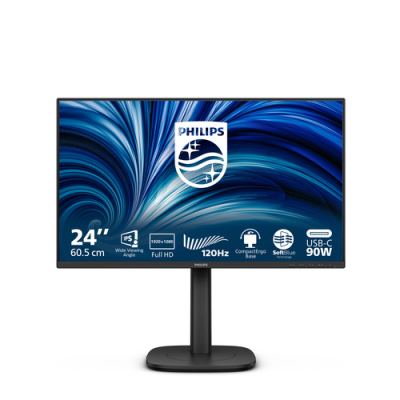 PHILIPS MONITOR 23.8 LED IPS FHD 16:9 4MS 300 CDM. PIVOT. USB-C DOCK. DP/HDMI