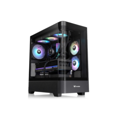 THERMALTAKE CASE M.TOWER VIEW 290 TG ARGB CURVED 3*120MM FAN