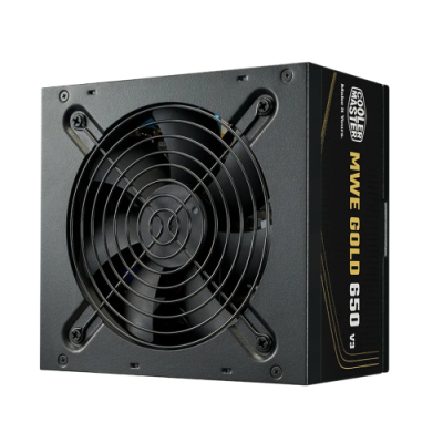 COOLER MASTER ALIMENTATORE MWE GOLD 550 V3. 550W 80+GOLD NON MODULARE ATX 3.1 VENTOLA 120MM. GAR 5 A