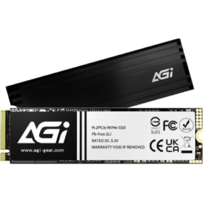 AGI SSD INTERNO AI828 1TB PCI-E 4.0 NVME M.2 2280 7400/5000 MBS R/W