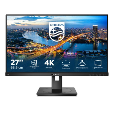 PHILIPS MONITOR 27 LED IPS 16:9 FHD 4K UHD 4MS 350 CDM DP/HDMI PIVOT. MULTIMEDIALE