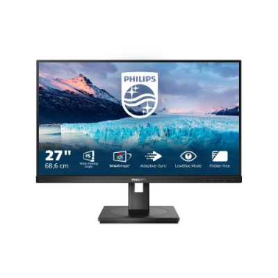 PHILIPS MONITOR 27 LED IPS 16:9 FHD 4MS 250 CDMPIV. PIVOT. VGA/DVI/HDMI/DP. MULTIMEDIALE