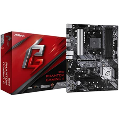 MB Asrock AM4 B550M PHANTOM GAMING 4- 4*DDR4- 4*SATA3- 2*M.2- HDMI- DP- mATX