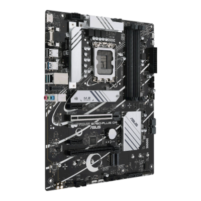 MB Asus 1700 Intel- PRIME B760-PLUS D4- PCIe5- 3xPCIe4 M.2- 4xDDR4- DP- VGA- HDMI- SATA6- USB3.2 Gen2 & Gen1- ATX