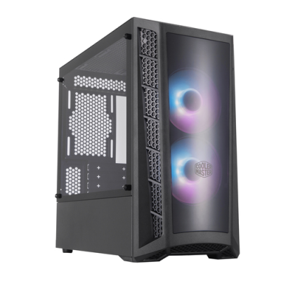 Case MasterBox MB320L - mATX- ARGB con HUB- 2USB3- 2x120mm NO PSU