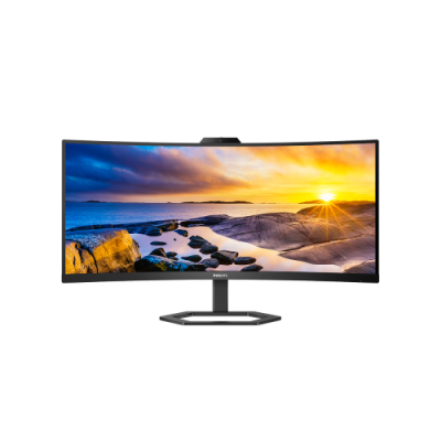 PHILIPS MONITOR CURVO 34 WLED VA 21:9 UWQHD 4MS. DP/HDMI. USB-C DOCKING. WEBCAM. REG ALTEZZA. MULTIM