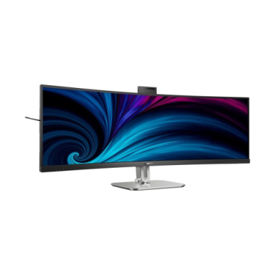 PHILIPS MONITOR CURVO 49 LED VA DUAL QHD 32:9 4MS 450 CDM. USB-C DOCK. WEBCAM. REG ALTEZZA. DP/HDMI. MULTIMEDIALE
