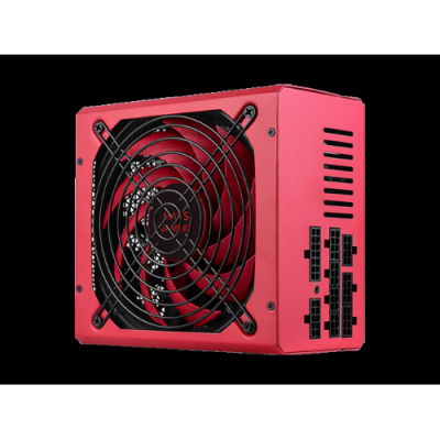 Mars Gaming MPVU750M. Alimentatore ATX 750W Full Modulare. 10 Anni di Garanzia. 80Plus Silver ?% Efficienza. Ventola FDB da 140mm con Tecnologia AI-RPM. Condensatori Giapponesi da 105?