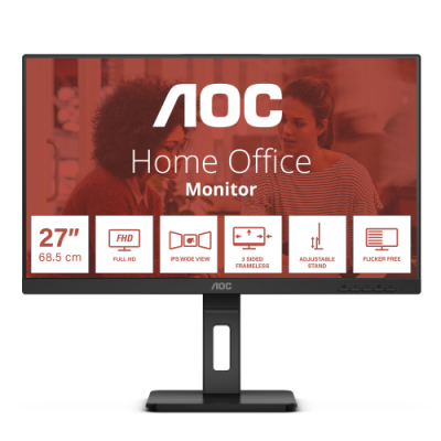 AOC MONITOR 27 LED IPS FHD 16:9 4MS 300 CDM. PIVOT. DP/HDMI. MULTIMEDIALE