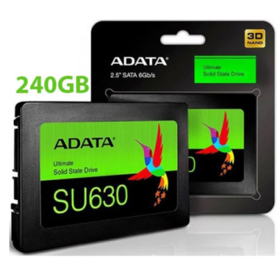 SSD 2.5 240GB SATA 6GB/S SU650 500/300 MB/S ADATA R/W 3D QLC