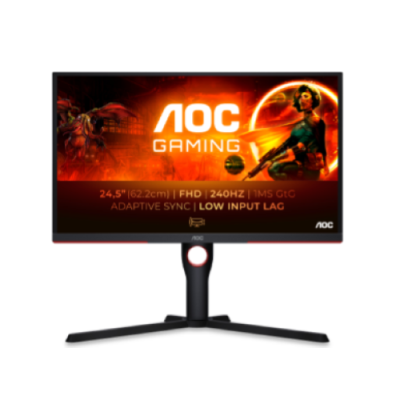 MON 24.5VA 2HDMI DP VESA MM USBC AOC 25G3ZM PIVOT REG ALT 1MS 240HZ