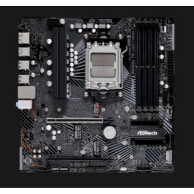 MB Asrock AM5 B650M PG LIGHTNING- 4*DDR5 4*SATA3- 3*M.2- HDMI- DP- mATX
