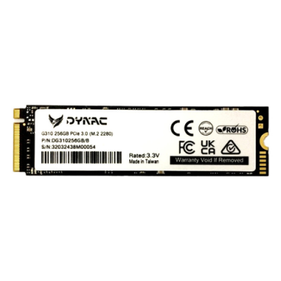 DYNAC SSD INTERNO PCIE GEN3(M.2 2280) 256GB