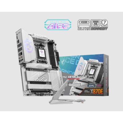 MSI MB AMD MPG X870E EDGE TI WIFI . ATX. AM5. DDR5. 3PCI-Ex16. 4SATA3