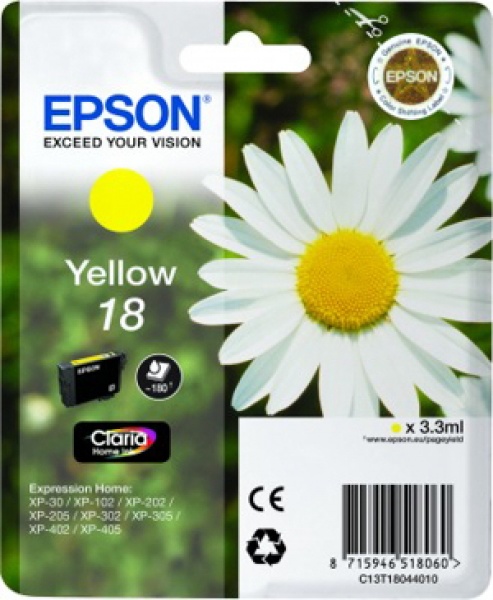 Epson expression home xp ink yl size m