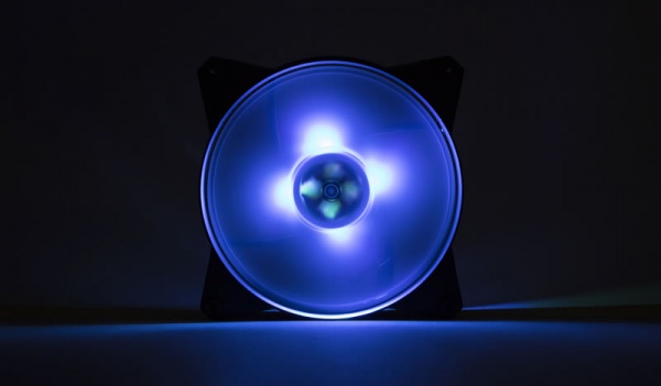 Masterfan pro 140 air pressure rgb pack, ventola 140mm led, 500  800 rpm, 3in1 con controller rgb