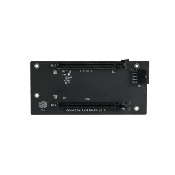 Mastercase nc100 white, intel nuc 9 extreme compute element compatible,con psu v gold sfx 650w,ultra compatto,argb controller