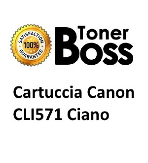 Cartuccia compatibile Canon CLI571 ciano