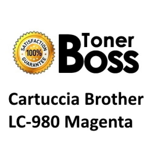 Cartuccia compatibile Brother LC-980 magenta