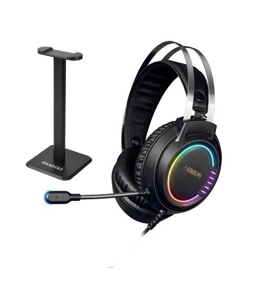 Headset Gaming Gamdias Eros M3 Elite RGB con connettore USB compatibile con PC e PS4