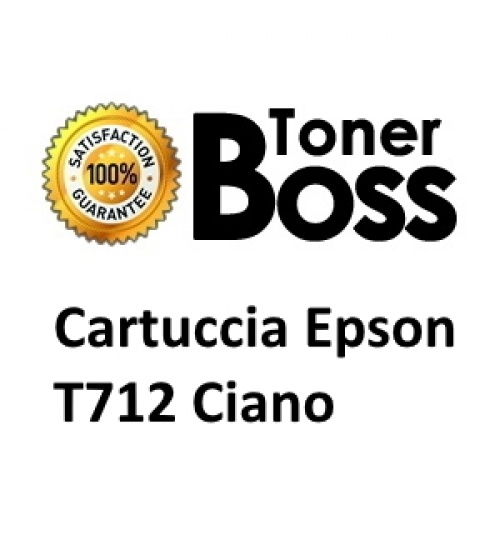 Cartuccia compatibile Epson T712 ciano